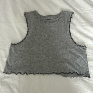 Urban outfitters crop muscle tank, no wear